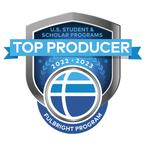 U.S. Department of State Announces U.S. College & University Top Producers of Fulbright Students and Scholars for 2022-2023