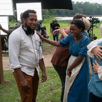 Fulbright alum on movie set