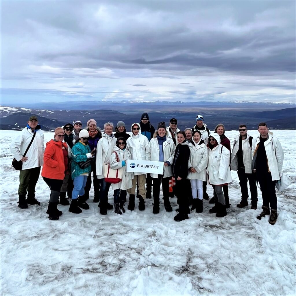 Group of Fulbright Arctic scholars