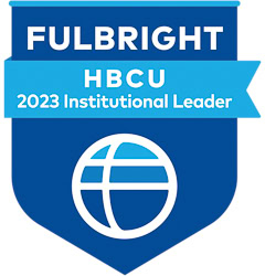Badge Fulbright HBCU Institutional Leader 2023