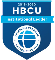 Badge Fulbright HBCU Institutional Leader 2019-20